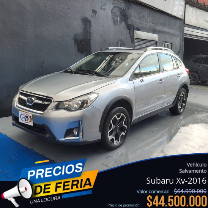 Subaru Xv, Modelo 2016