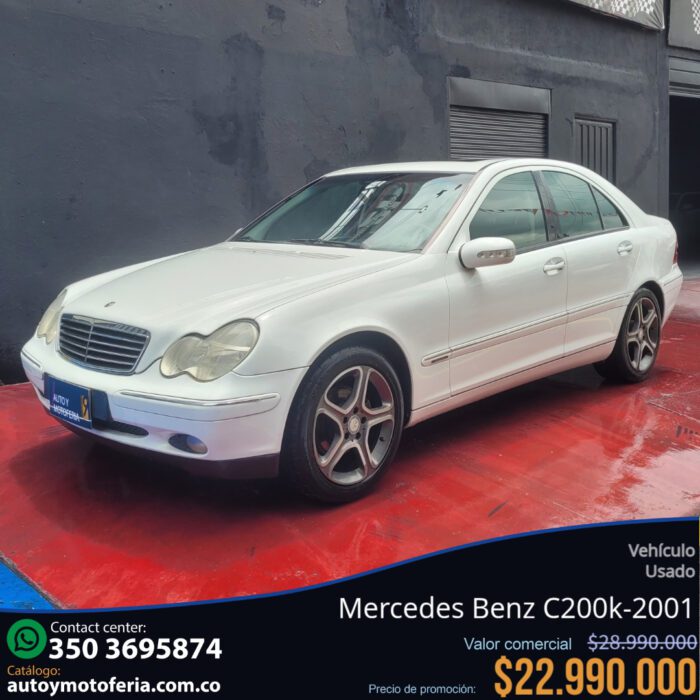 Mercedes Benz C200k, Modelo 2001