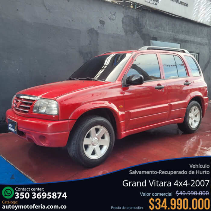 Chevrolet Grand Vitara, modelo: 2007