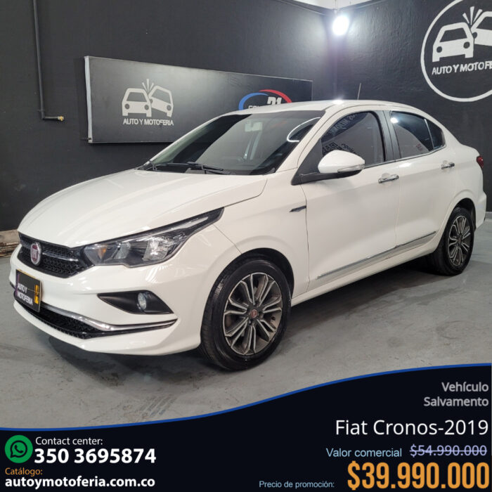 Fiat Cronos, Modelo 2019