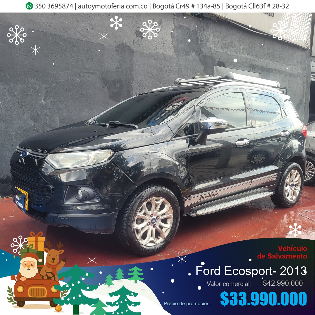 Ford Ecosport, Modelo 2013