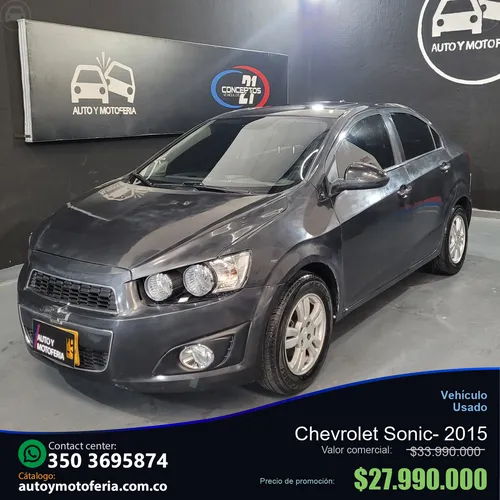 Chevrolet Sonic, modelo 2015