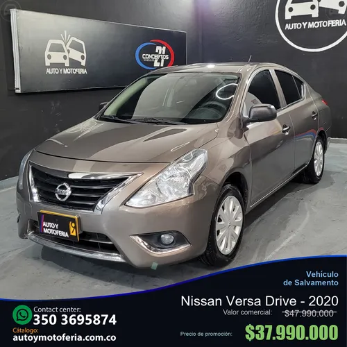 Nissan Versa Drive, Modelo 2020