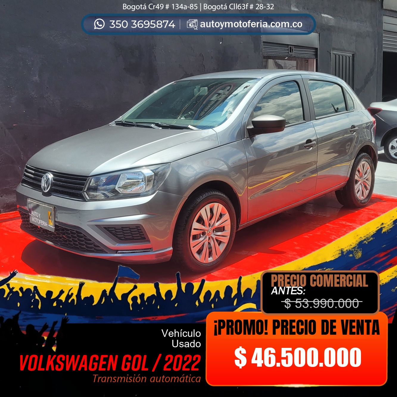 Volkswagen Gol Trendline, Modelo 2022