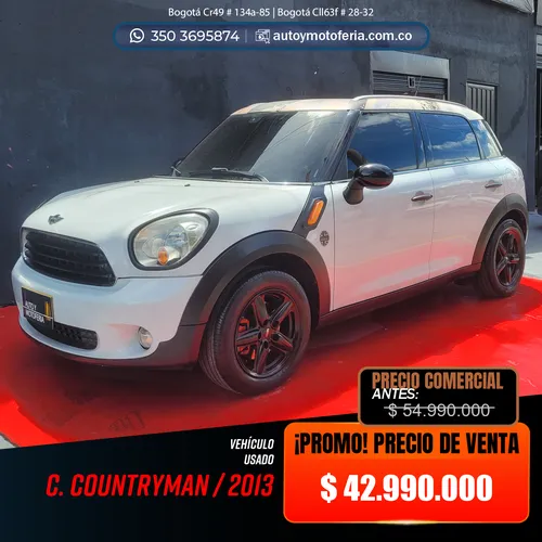 Mini Cooper Countryman, Modelo 2013