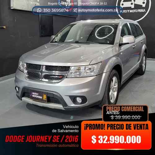 Dodge Journey Se, Modelo 2016