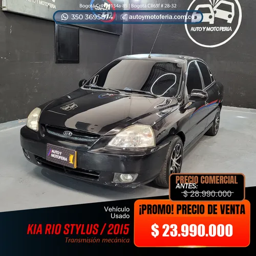 Kia Rio Stylus, Modelo 2015