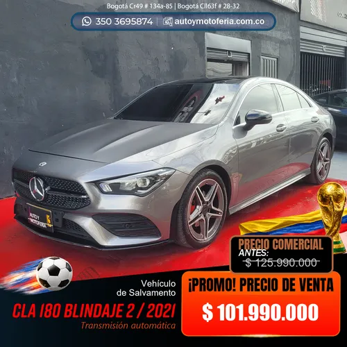 Mercedes Benz Cla 180 Amg Line, Modelo 2021