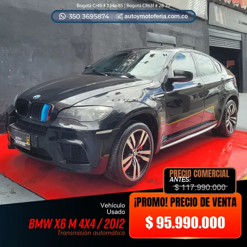 Bmw X6 M V8, Modelo 2012