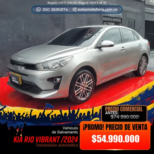 Kia Rio Vibrant, Modelo 2024