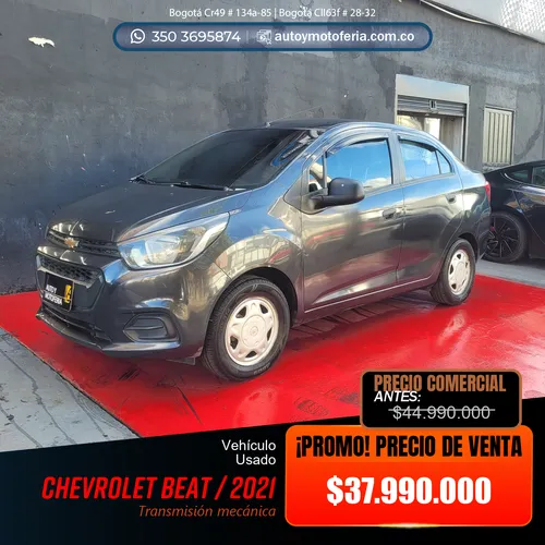 Chevrolet Beat. Modelo 2021