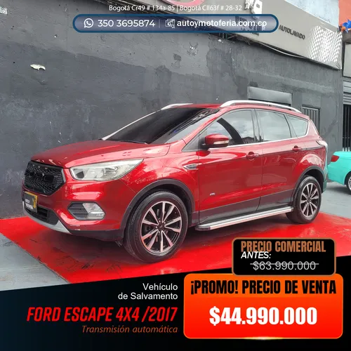 Ford Escape Titanium, Modelo 2017