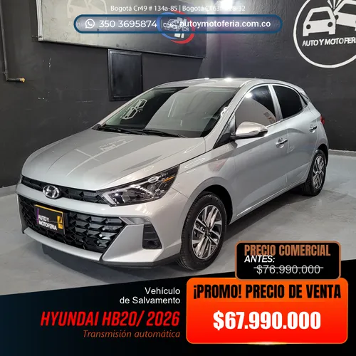 Hyundai HB20, Modelo 2026
