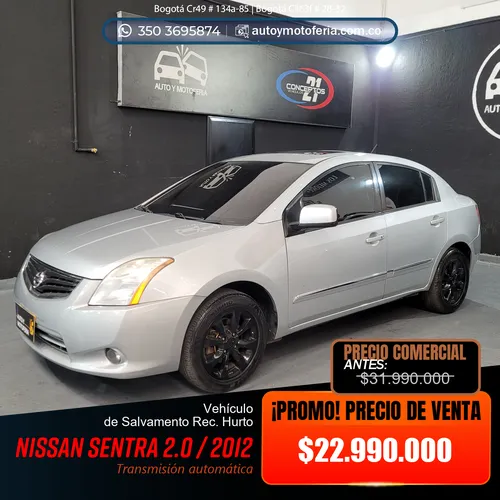 Nissan Sentra, Modelo 2012