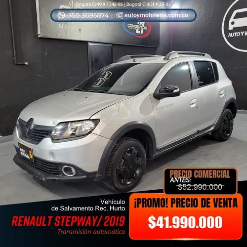 Renault Stepway, Modelo 2019