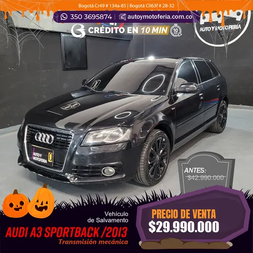 AUDI A3 SPORTBACK 2013 SALVAMENTO