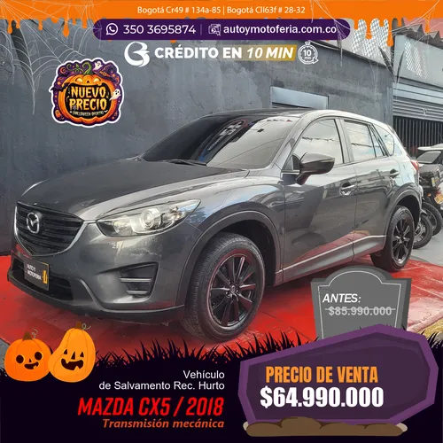 MAZDA CX5 2018 SALVAMENTO
