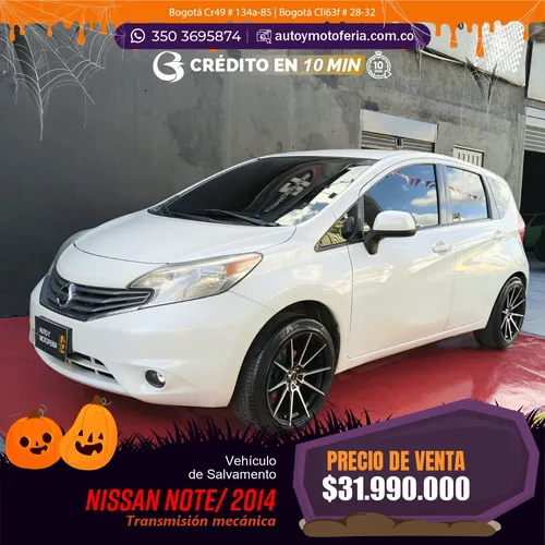NISSAN NOTE 2014 SALVAMENTO